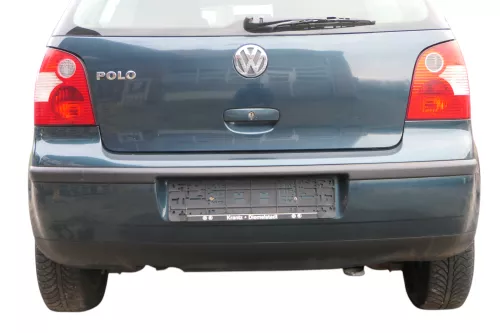 VW Polo 9N 9N3 Stoßstange Heckstoßstange hinten grün LC6X