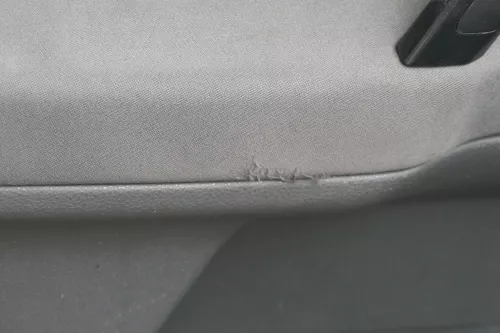 1x VW Polo 9N Türverkleidung Verkleidung Tür vorne links 2/3-Türer Griff Öffner (183648)