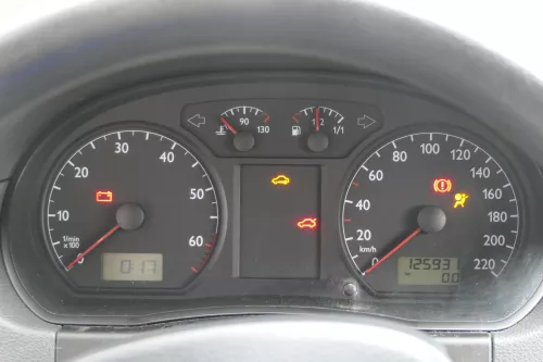 VW Polo 9N Tacho Tachometer Kombiinstrument 125.900km 6Q0920800P 1,2 47kw 40kw (183651)