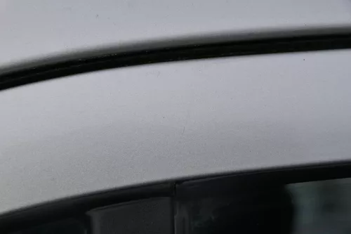 Skoda Fabia 6Y Limousine Schrägheck Tür hinten rechts grau silber LF7T diamantsi (183660)