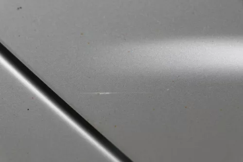 Skoda Fabia 6Y Limousine Schrägheck Tür hinten rechts grau silber LF7T diamantsi (183660)