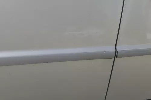 Fabia 6Y Kombi + Limousine Tür vorne links Fahrertür grau LF7T silber ohneAnba (183676)