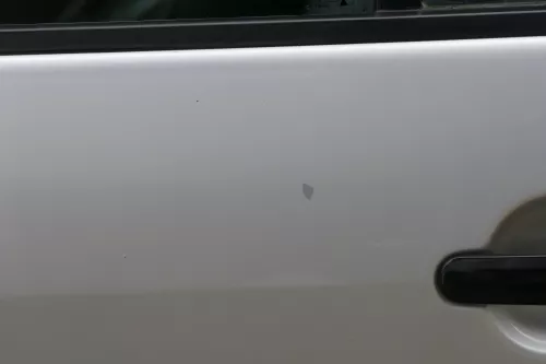 Skoda Fabia 6Y Limousine Schrägheck Tür hinten links grau silber LF7T (183677)