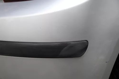 Skoda Fabia 6Y Schrägheck Stoßstange hinten Heckstoßstange grau silber LF7T (183678)