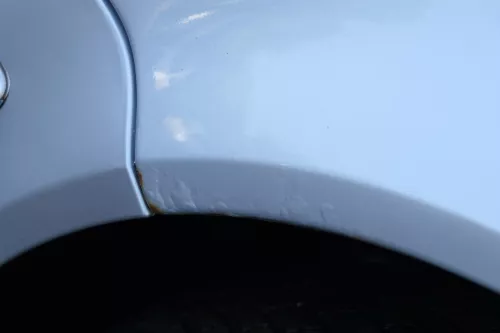 VW Bora Kotflügel vorne links original 1J5821021 - blau LB5S (183689)