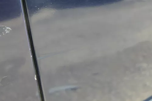 Sharan 7M Seat Alhambra Tür links hinten blau LA5G ab Bj.2000 Facelift ohne Anba (183720)