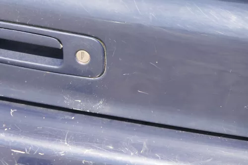 VW Sharan 7M Heckklappe Scheibe  Klappe hinten ab Bj.2000 blau LA5G ohneAnbautei (183721)