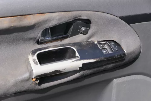 VW Sharan 7M Türverkleidung Verkleidung Tür vorne links ab 2000 Facelift -MÄNGEL (183727)