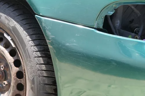 Audi A4 B5 Kombi + Limo Stoßstange vorne Frontstoßstange grün LZ6L (183760)