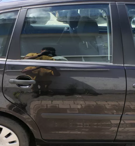 VW Polo 9N 9N3 Tür hinten rechts 4/5-Türer schwarz LC9Z - ohne Anbauteile