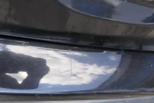 VW Polo 9N 9N3 Stoßstange Heckstoßstange hinten schwarz LC9Z - Einparkhilfe PDC (183798)