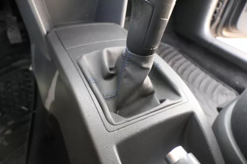 VW Polo 9N 9N3 Schaltknauf Schaltsack Schaltung 6Q1711113G Leder schwarz (183811)