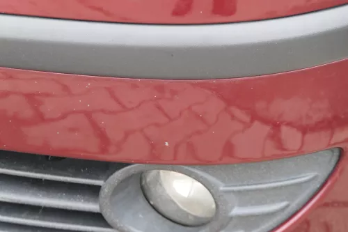 VW Polo 9N3 Stoßstange vorne Frontstoßstange Stoßfänger rot LC3R Grill (183813)