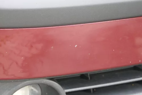 VW Polo 9N3 Stoßstange vorne Frontstoßstange Stoßfänger rot LC3R Grill (183813)