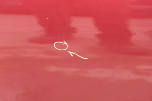 VW Polo 9N 9N3 Tür vorne links Fahrertür 2/3-Türer rot LC3R -ohne Anbauteile (183815)