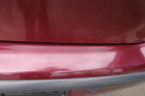 VW Polo 9N3 9N Heckklappe Kofferraumklappe Klappe rot LC3R - Scheibe (183816)