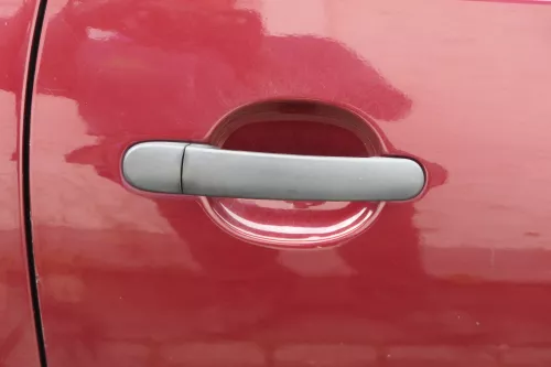 Polo 9N 9N3 Tür vorne rechts Beifahrertür 2/3-Türer rot LC3R ohneAnbauteile (183819)