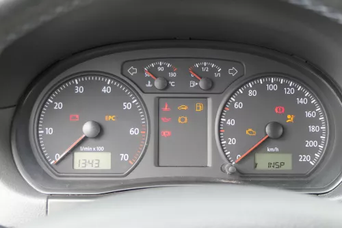 Polo 9N Tacho Tachometer Kombiinstrument ca. 252.000km 6Q0920823R 1,4 55kw 75PS (183822)