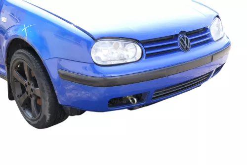 VW Golf 4 1J Stoßstange vorne Stoßfänger vorn blau LW5Z (183849)