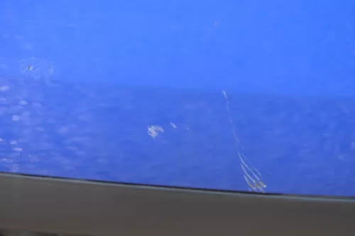 VW Golf 4 Bora Kombi Stoßstange hinten Heckstoßstange Stoßfänger blau LW5Z (183854)