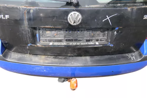 VW Golf 4 Bora Kombi Stoßstange hinten Heckstoßstange Stoßfänger blau LW5Z (183854)