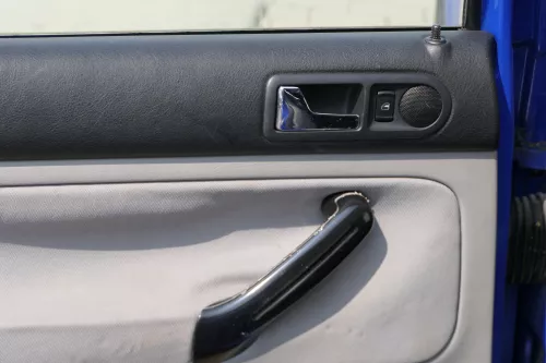 1x VW Golf 4 1J Kombi Türverkleidung Verkleidung Tür hinten links grau (183856)