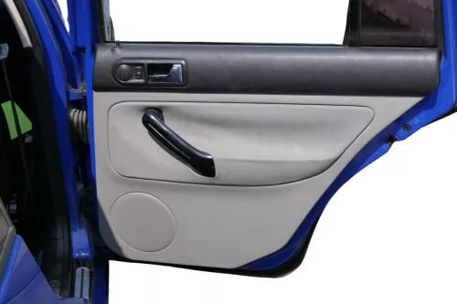 1x VW Golf 4 1J Kombi Türverkleidung Verkleidung Tür hinten rechts grau