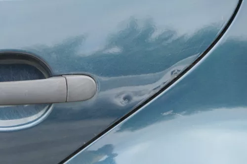 VW Golf 4 Limousine Tür hinten links grün LC6X  (KEINkombi) ohne Anbauteile (183872)