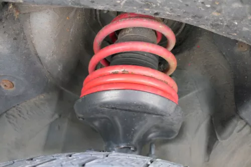 4x Golf 4 A3 Federn Fahrwerk Sportfedern Sportfeder Tieferlegung + Stoßdämpfer