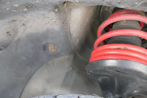 4x Golf 4 A3 Federn Fahrwerk Sportfedern Sportfeder Tieferlegung + Stoßdämpfer (183889)