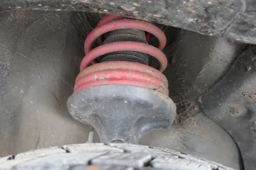 4x Golf 4 A3 Federn Fahrwerk Sportfedern Sportfeder Tieferlegung + Stoßdämpfer (183889)