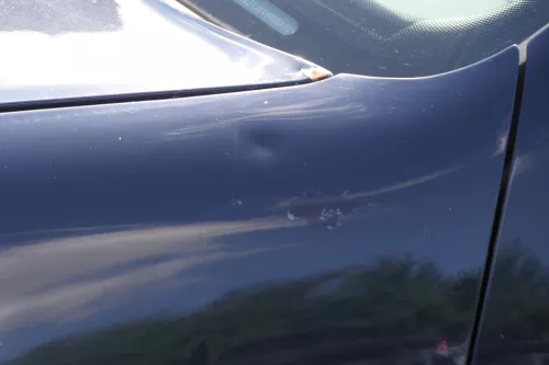 VW Golf 4 1J Kotflügel vorne links blau LA5G (183892)