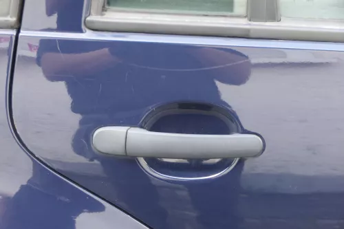 VW Golf 4 Bora Tür hinten rechts nur Kombi / Variant blau LA5G -ohne Anbautei (183896)