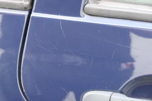 VW Golf 4 Bora Tür hinten rechts nur Kombi / Variant blau LA5G -ohne Anbautei (183896)