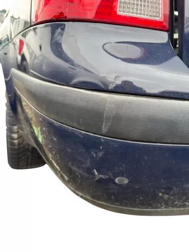 VW Golf 4 Bora Kombi Stoßstange hinten Heckstoßstange Stoßfänger blau LA5G (183899)