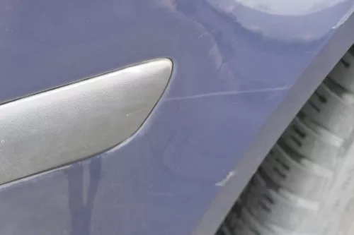 VW Golf 4 Bora Kombi Stoßstange hinten Heckstoßstange Stoßfänger blau LA5G (183899)