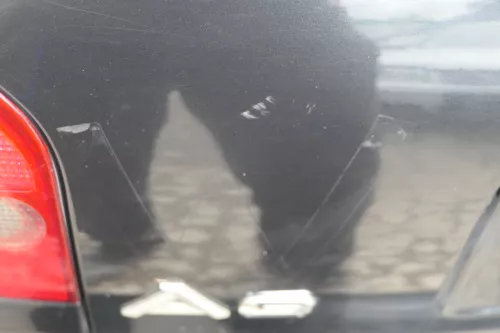 A3 8L bis Bj.ca1999 Heckklappe Kofferraumklappe Klappe hinten schwarz LZ9U Schei (183959)