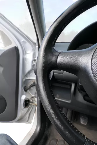 VW Polo 6N2 Lupo Lenkrad Sportlenkrad Leder 3-Speichen Lederlenkrad 6X0419091G (183982)