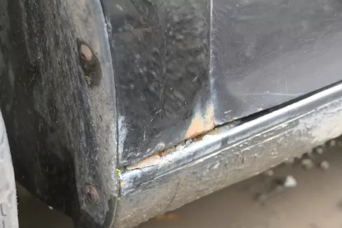 VW Golf 5 V 1K Kotflügel vorne links schwarz L041 (184028)