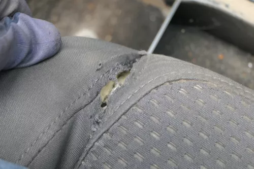 Golf 5 6 Sitzgestell Gestell Sitz Fahrersitz vorne links 2/3Türer Unterteil (184036)