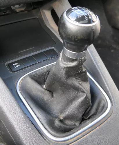 Golf 5 Schaltknauf Schaltsack Schaltknüppel Leder 6-Gang 1k0711113CC Sport GT TD (184040)