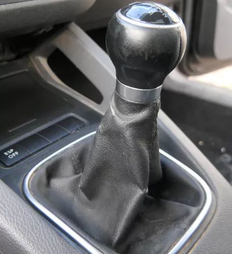 Golf 5 Schaltknauf Schaltsack Schaltknüppel Leder 6-Gang 1k0711113CC Sport GT TD (184040)