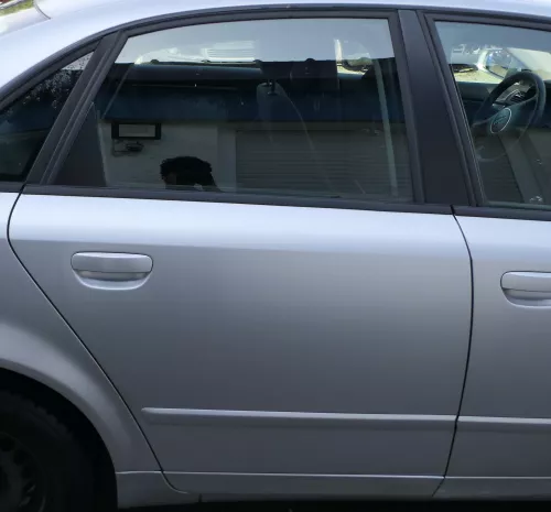 Audi A4 B6 8E nur Türblatt Tür hinten rechts silber LY7W Kombi+Limo