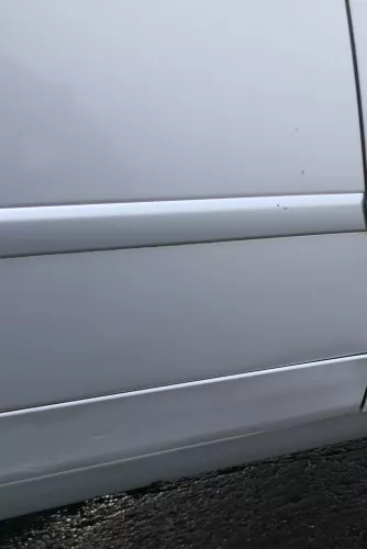 Audi A4 B6 8E nur Türblatt Tür hinten rechts silber LY7W Kombi+Limo (184052)