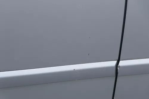 Audi A4 B6 8E nur Türblatt Tür hinten rechts silber LY7W Kombi+Limo (184052)