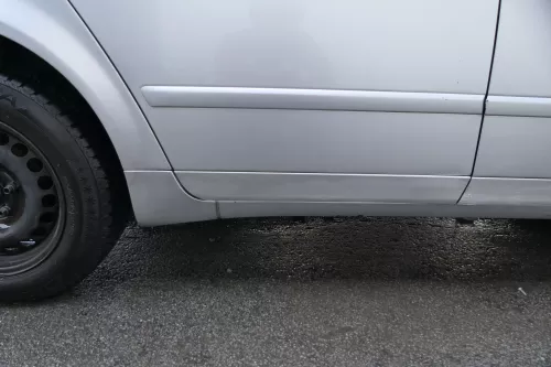 Audi A4 B6 8E nur Türblatt Tür hinten rechts silber LY7W Kombi+Limo (184052)