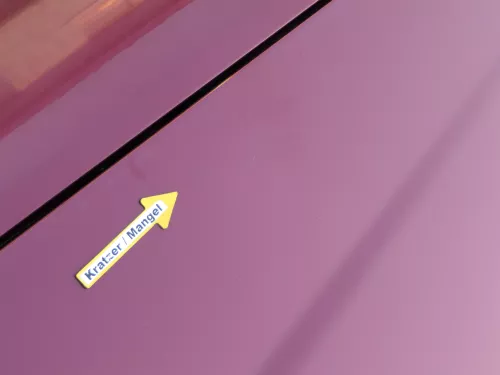 Audi A6 4B Motorhaube Klappe vorn (bis ca. Ende 2001) rot LZ3L mit Grill (184084)