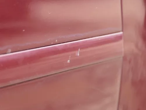 Audi A6 4B C5 Tür nur Türblatt vorne rechts Beifahrertür rot LZ3L - Dellen! (184091)