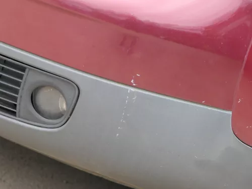 Audi A6 4B Frontstoßstange Stoßstange vorn vorne Stoßfänger LZ3L rot SWR (184092)