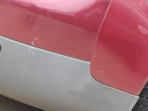 Audi A6 4B Frontstoßstange Stoßstange vorn vorne Stoßfänger LZ3L rot SWR (184092)